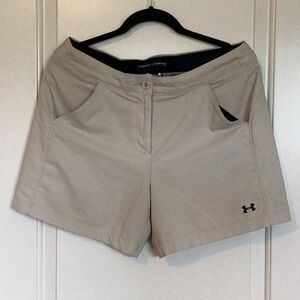 UA Performance Short - Size 8 - Khaki